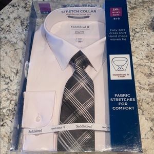 Dress Shirt with Tie